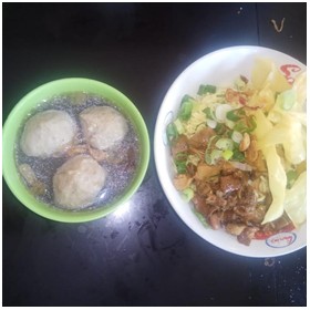 Mie Ayam Bakso Kecil