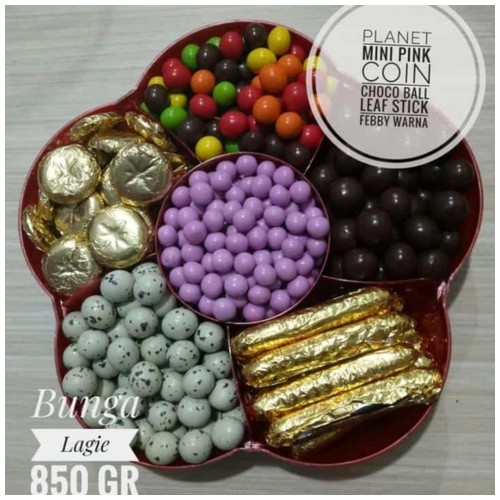 Planet Mini Pink Coin 'Choco Ball Leaf Stick'