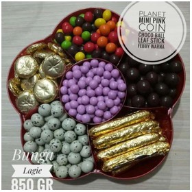Planet Mini Pink Coin 'Choc