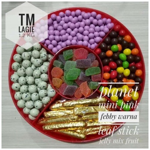 Planet Mini Pink Coin 'Leaf Stick Jelly Mix Fruit'