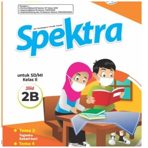 Spektra Tematik (HOST & AKM) Kelas 2 Jilid B : Terdiri dari tema 3 & 4