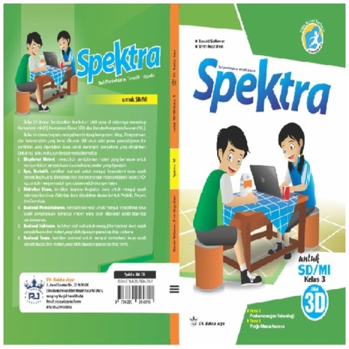 Spektra Tematik Terpadu Kelas 3 Jilid D : Terdiri dari tema 7 dan 8