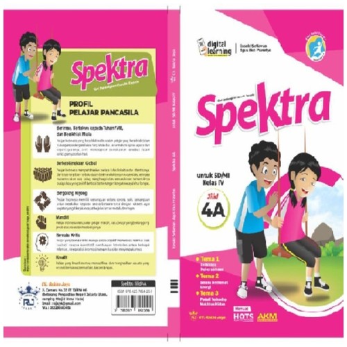 Spektra Tematik (HOST & AKM) Kelas 4 Jilid A : Terdiri dari tema 1,2 & 3