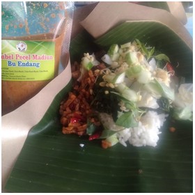 Nasi Pecel Pincuk