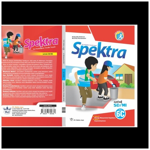 Buku Spektra Tematik Kelas 6 Jilid C : Terdiri dari tema 6 dan 7