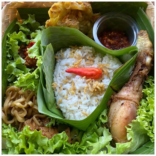 nasi liwet komplit