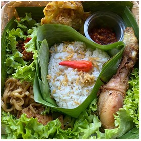 nasi liwet komplit